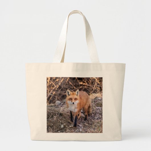 Red Fox up nah und persönlich Jumbo Stoffbeutel (Vorne)