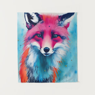 Red Fox Wandteppich