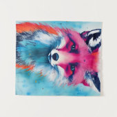 Red Fox Wandteppich (Vorderseite (Horizontal))