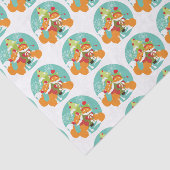 Red Fox Weihnachts-Tissue Paper Seidenpapier (Ausschnitt)