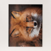 Red Fox Wild Woodland Animal Puzzle (Vertikal)