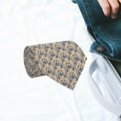 Red Fox Wildlife Foto Pattern Krawatte