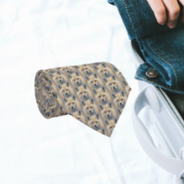 Red Fox Wildlife Foto Pattern Krawatte