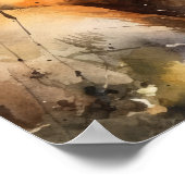 Red Fox Woodland Animal Art Print Poster (Ecke)