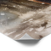 Red Fox Woodland Animal Art Print Poster (Ecke)