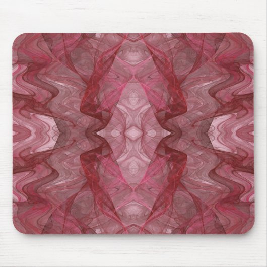 Red Fraktal Mousepad (Vorne)