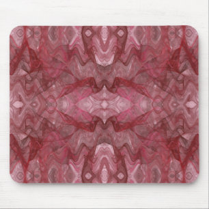 Red Fraktal Mousepad