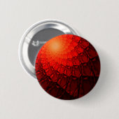 Red Fraktal Pattern Button (Vorne & Hinten)
