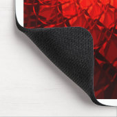 Red Fraktal Pattern Mousepad (Ecke)