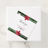 Red Frangipani Plumeria Wedding Gift Geschenkanhänger (Beispiel)