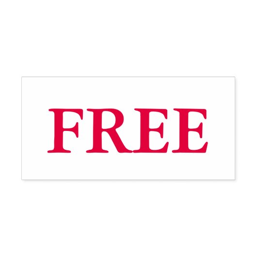 Red Free Permastempel (Design)