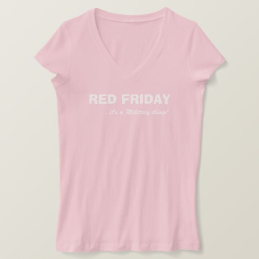 RED Freitag T-Shirt (Design vorne)