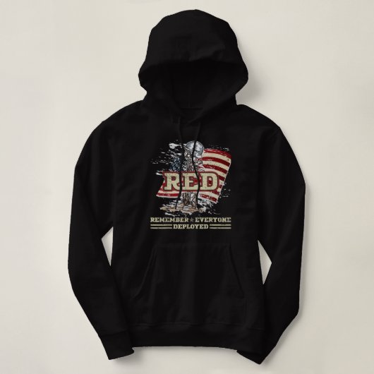 RED Friday daran erinnern, dass alle Mitarbeiter d Hoodie (Design vorne)
