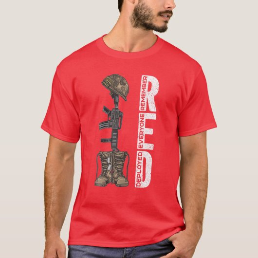 RED Friday daran erinnern, dass alle Mitarbeiter d T-Shirt (Vorderseite)