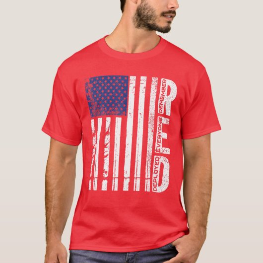 RED Friday daran erinnern, dass alle Mitarbeiter d T-Shirt (Vorderseite)