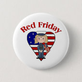 Red Friday Female Button (Vorderseite)