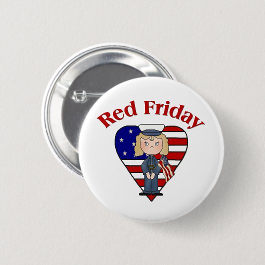 Red Friday Female Button (Vorne & Hinten)