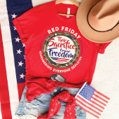 RED FRIDAY - Name des Militärhundes T-Shirt