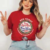 RED FRIDAY - Name des Militärhundes T-Shirt