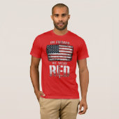 RED Friday: Remember Everyone Deployed T-Shirt (Vorne ganz)