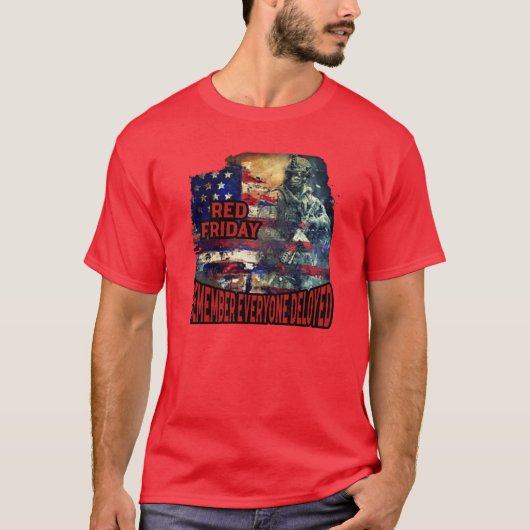 RED FRIDAY T-Shirt (Vorderseite)