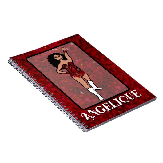 Red Fringe Notebook #2 Notizblock (Rechte Seite)