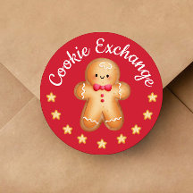 Red FroChristmas Niedlich Gingerbread Man