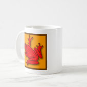 Red Frog Tasse (Vorderseite Links)