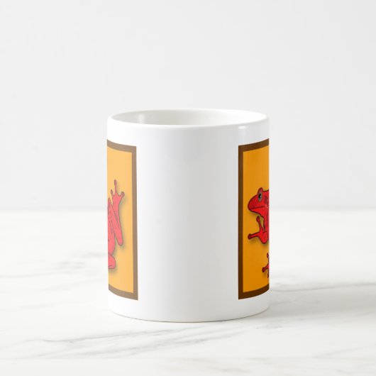 Red Frog Tasse (Mittel)