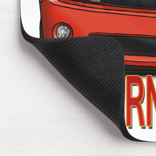 RED_FRONT_CAMARO.png Mousepad (Ecke)
