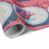 Red Fruits Bowl Geschenkpapier (Rolleneckpunkt)