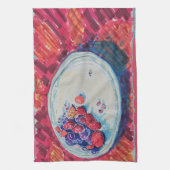 Red Fruits Bowl Geschirrtuch (Vertikal)