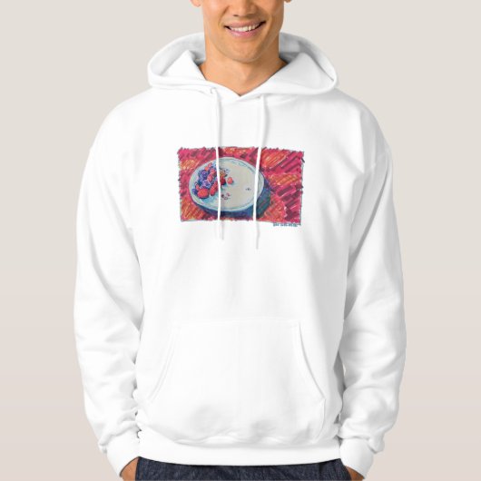 Red Fruits Bowl Hoodie (Vorderseite)