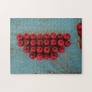 Red Fruits Still Life Art Puzzle
