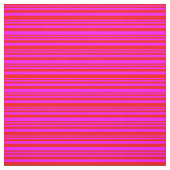 Red & Fuchsia Liniertes Muster Stoff (Muster)