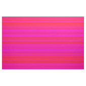 Red & Fuchsia Liniertes Muster Stoff (Fat Quarter (45,7 x 55,9 cm))