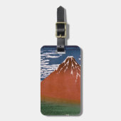 Red Fuji, Aka Fujiyama Volcano Katsushika Hokusai Gepäckanhänger (Vorderseite vertikal)