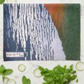 Red Fuji, Aka Fujiyama Volcano Katsushika Hokusai Geschirrtuch (Gefaltet)