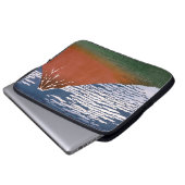 Red Fuji, Aka Fujiyama Volcano Katsushika Hokusai Laptopschutzhülle (Vorne Knopf)