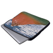 Red Fuji, Aka Fujiyama Volcano Katsushika Hokusai Laptopschutzhülle (Vorne Knopf)
