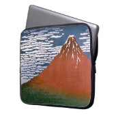 Red Fuji, Aka Fujiyama Volcano Katsushika Hokusai Laptopschutzhülle (Vorderseite Links)