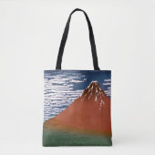 Red Fuji, Aka Fujiyama Volcano Katsushika Hokusai Tasche (Vorderseite)