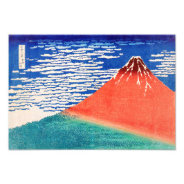 Red Fuji | Hokusai | Fotodruck