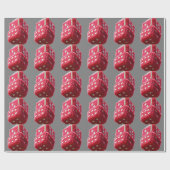 Red Fuzzy Dice Geschenkpapier (Flach)