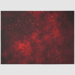 Red Galaxy Series Design 9 Seidenpapier