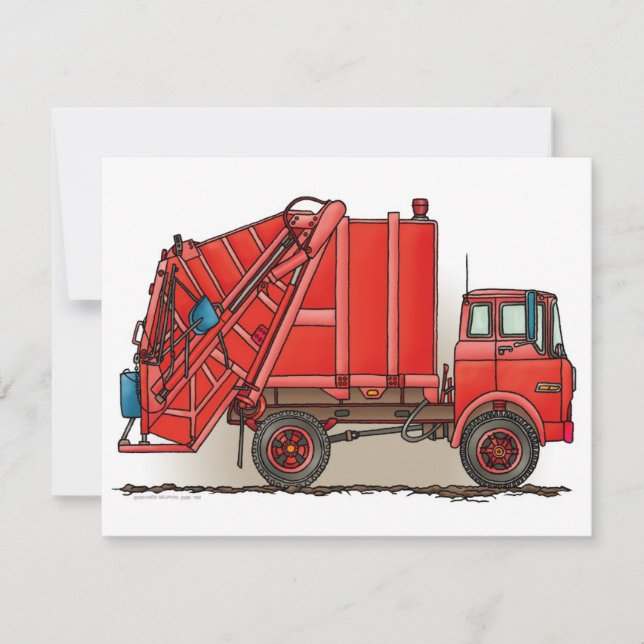 Red Garbour Truck (Vorderseite)