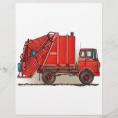 Red Garbour Truck Flyer (Vorne)