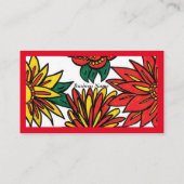 Red Garden Standard, 3,5" x 2,0" Visitenkarte (Rückseite)