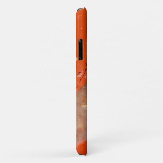 Red Gemstone Stone Texture iPhone 11 Fall Case-Mate iPhone Hülle (Hinten/Rechts)