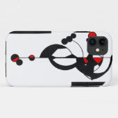 Red Geo Design Case-Mate iPhone 11 Fall Hülle (Rückseite (Horizontal))